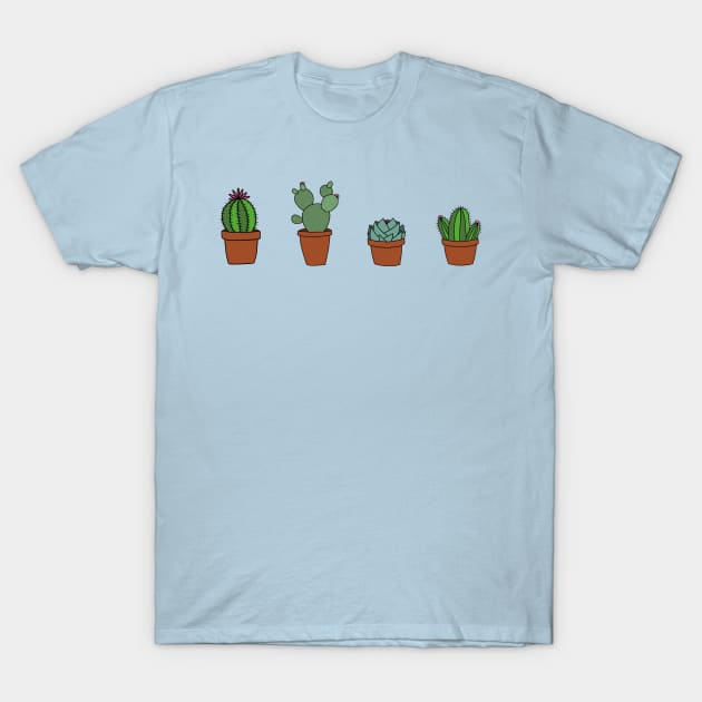 Cacti T-Shirt by katielavigna